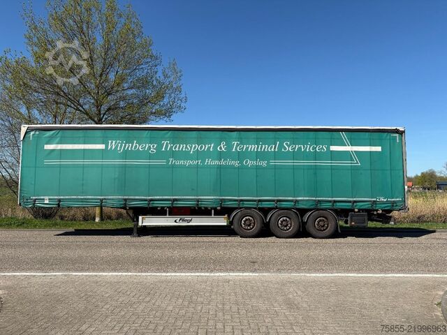Curtain sided Fliegl SDS 350 Lift-Axle / BPW Disc / NEW APK-TÜV / NL...