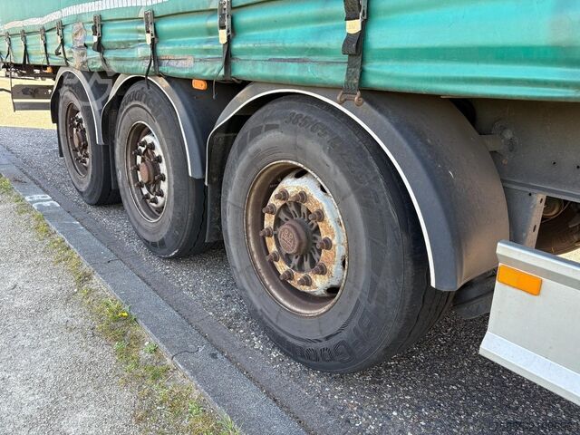 Curtain sided Fliegl SDS 350 Lift-Axle / BPW Disc / NEW APK-TÜV / NL...