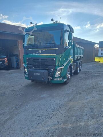 Dreiseitenkipper LKW VOLVO FH 540 6x4 R 3-Achs Kipper angetriebene Liftachs