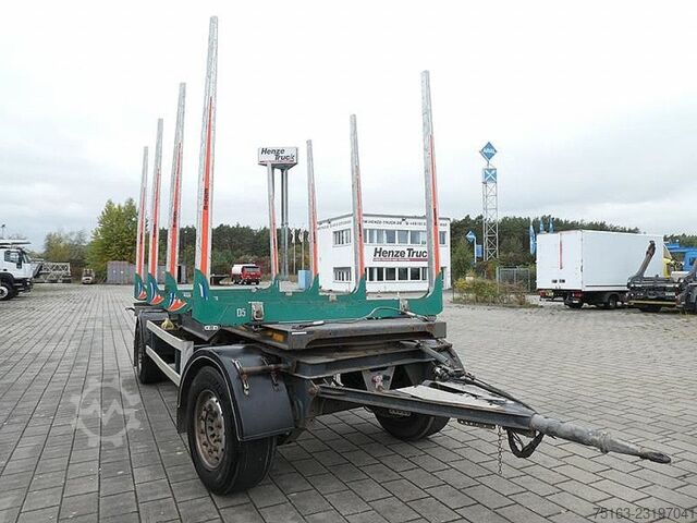 Holztransport Anhänger  Kurzholzanhänger P020 Spezialanhänger