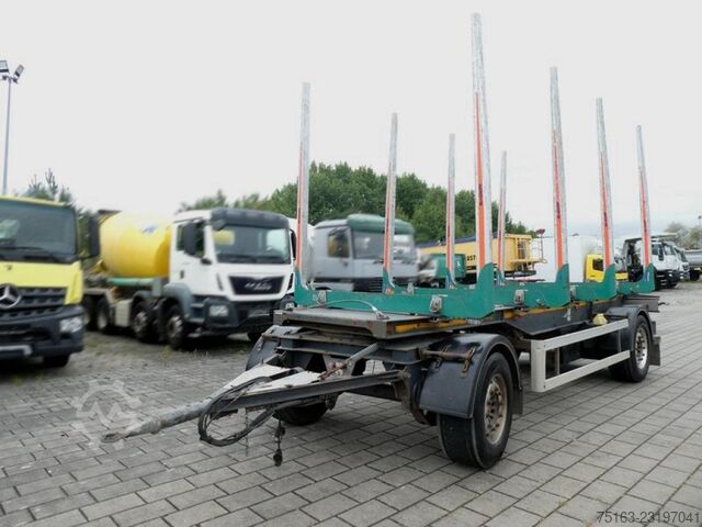 Holztransport Anhänger  Kurzholzanhänger P020 Spezialanhänger