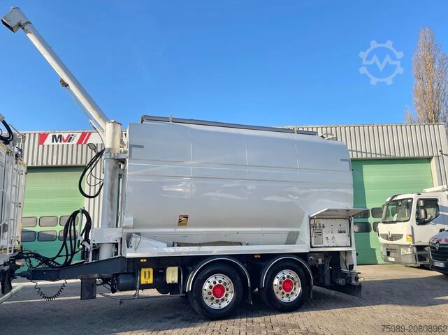 Silo Samro TSCI  AUGER / AIR 4 COMPARTMENTS, BPW AXLES