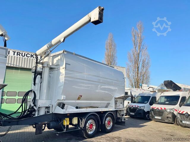 Silo Samro TSCI  AUGER / AIR 4 COMPARTMENTS, BPW AXLES