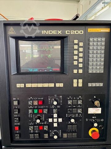 CNC-Drehmaschine mit Stangenzuführer INDEX GE42