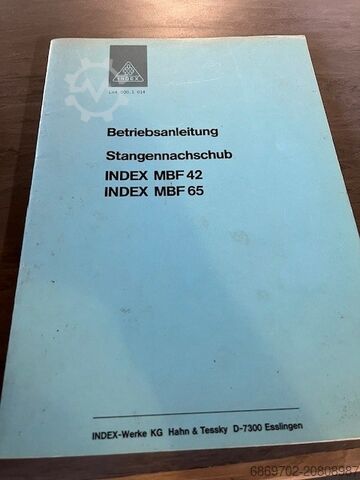 CNC-Drehmaschine mit Stangenzuführer INDEX GE42