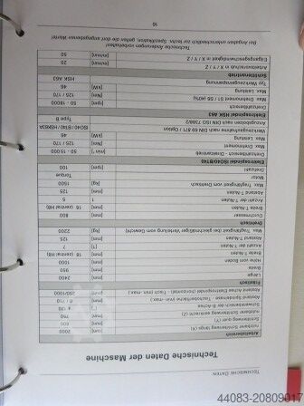 Vertikales Bearbeitungszentrum Emco MMV 2000