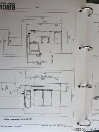 Vertikales Bearbeitungszentrum Emco MMV 2000