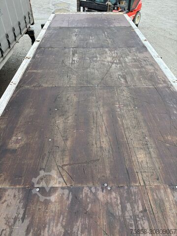 Wechselpritsche offen Krone 7,82m BDF Baustoff Zurringe Kranbar