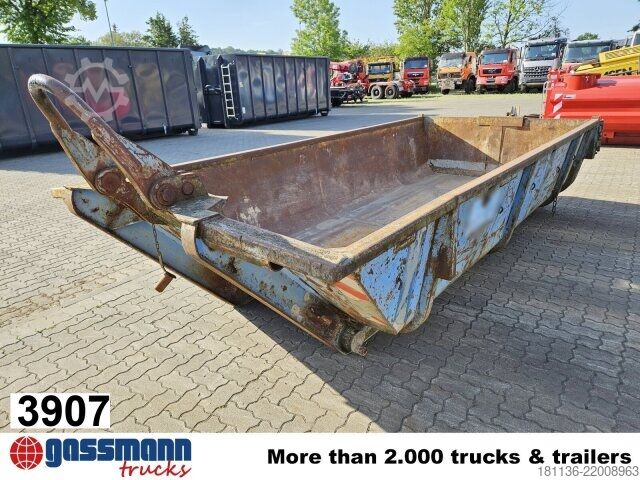 Roll-off container  Abrollcontainer mit Flügeltüren ca. 7m³