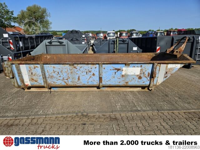 Roll-off container  Abrollcontainer mit Flügeltüren ca. 7m³