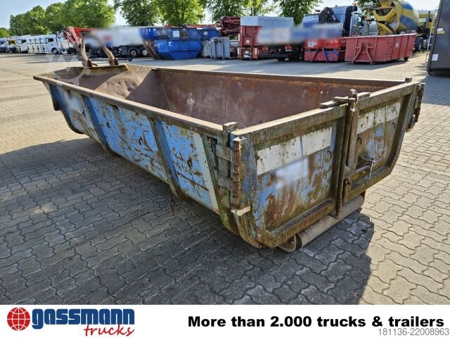Roll-off container  Abrollcontainer mit Flügeltüren ca. 7m³