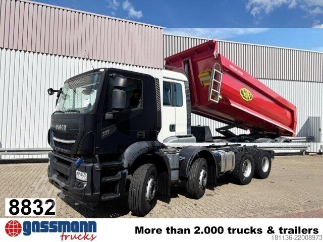 Special purpose truck Iveco X-Way AD360X40Z/P 8x4, Meiller Stahlmulde 17-20m³