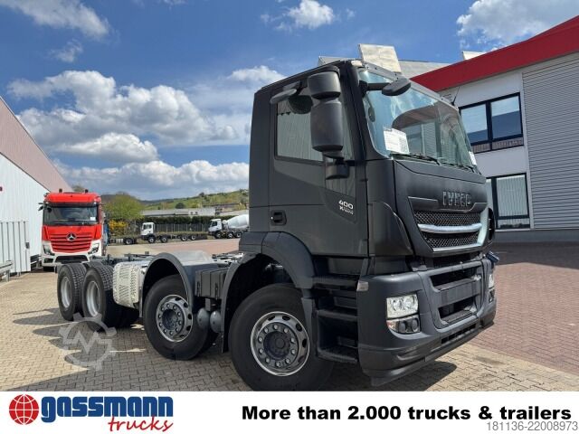 Special purpose truck Iveco X-Way AD360X40Z/P 8x4, Meiller Stahlmulde 17-20m³