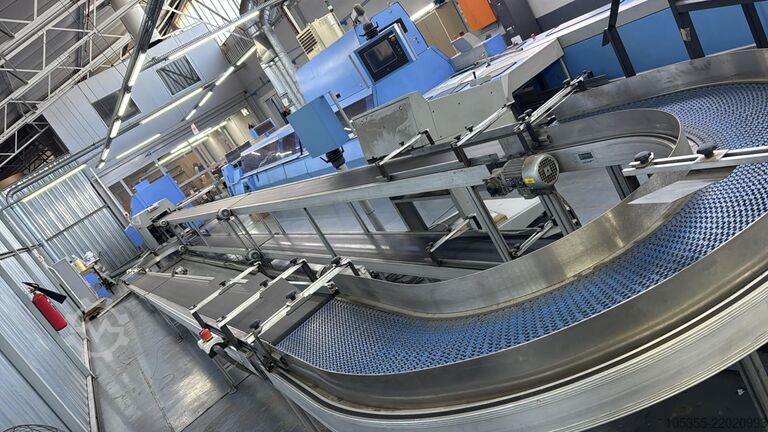 Klebebindelinie mit Gazeanbringung MÜLLER MARTINI ‘Acoro A5’ Perfect Binding Line