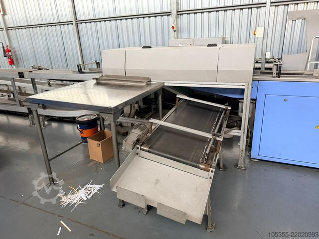 Klebebindelinie mit Gazeanbringung MÜLLER MARTINI ‘Acoro A5’ Perfect Binding Line