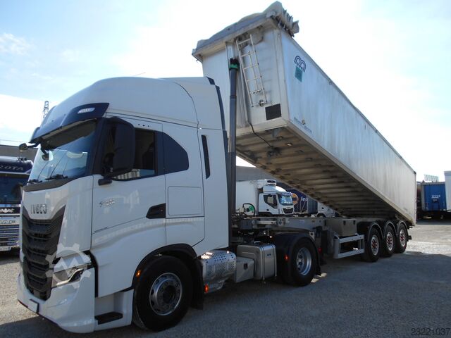 Dump semitrailer Menci S-WAY 510 + VASCA MENCI 46 mc