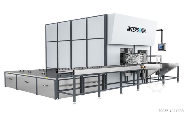 CABIN TYPE PARTS WASHER INTERSONIK ROTAWASH