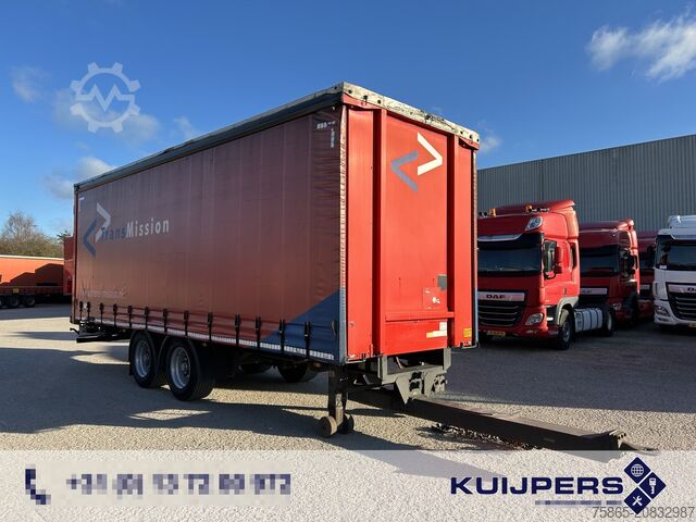 Schiebeplanen Pacton MXD 218 / Curtainside Trailer / BPW Drum / Wipk...