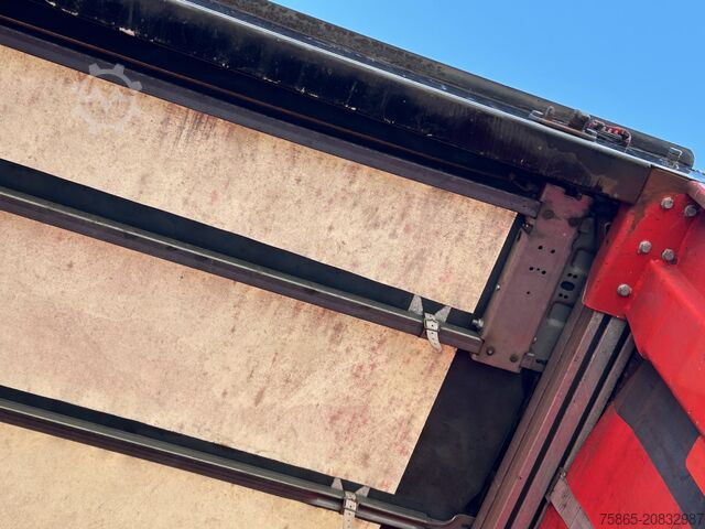 Schiebeplanen Pacton MXD 218 / Curtainside Trailer / BPW Drum / Wipk...