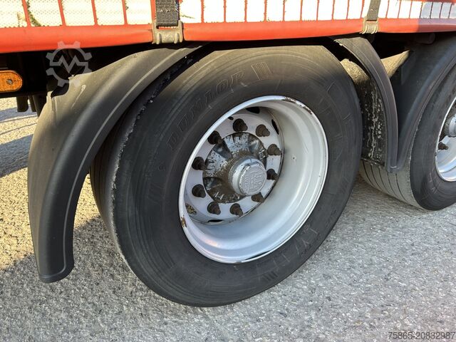 Schiebeplanen Pacton MXD 218 / Curtainside Trailer / BPW Drum / Wipk...