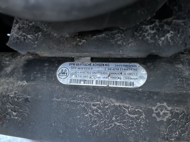 Schiebeplanen Krone Profi Liner / Curtainside / BPW Drum / NL Trailer