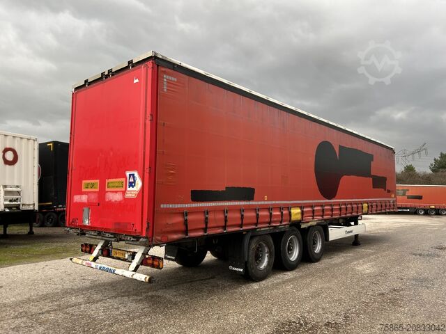 Schiebeplanen Krone Profi Liner / Curtainside / VALX Drum / NL Trailer