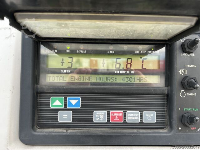 Kühl-/Tiefkühltransport Schmitz Cargobull SCB S3B / Carrier Vector 1550 Frigo / Disk / AP...