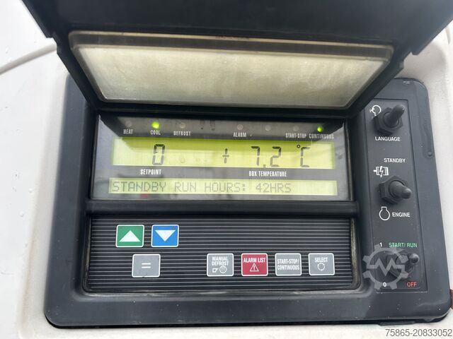 Kühl-/Tiefkühltransport Krone Coolliner / Carrier Vector 1550 / Frigo Box / L...