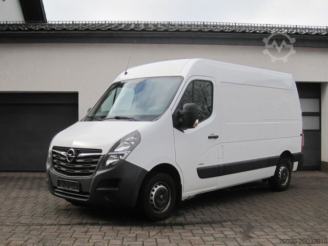 Box wagon high + long Opel Movano 2,3 D L2H2 Schwingsitz 270° Türen