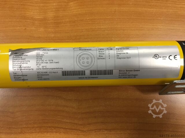 Lichtgitter/Lichtschranke SITRON SULGA4-RU-11-410-1      + SULGA4-TU-11-4