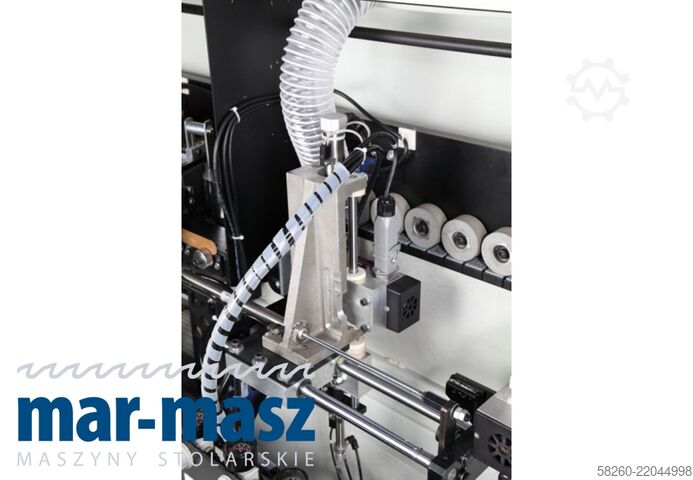 Edge banding machine Holzing G-MAX 480 zarabianie naroży wstępny frez