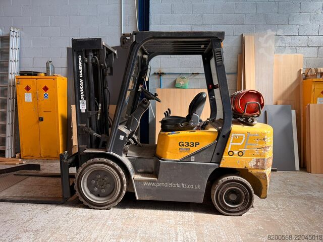 Front loader forklift Doosan G33P-3