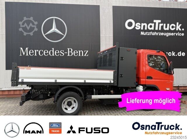 Transporter mit Kipper FUSO Canter 4C15e Hinterkipper+Box Klima, Kamera, AHK