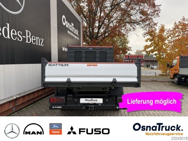 Dreiseitenkipper LKW FUSO Canter 4C15e Hinterkipper+Box Klima, Kamera, AHK