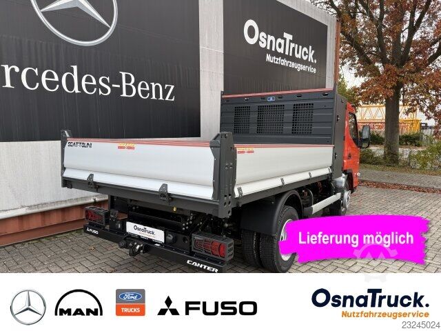 Dreiseitenkipper LKW Mitsubishi Canter 4C15e Hinterkipper+Box Klima, Kamera, AHK