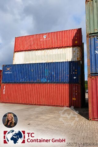 Sea container Lagercontainer Mannheim 20-Fuß Container Seecontainer Mannheim