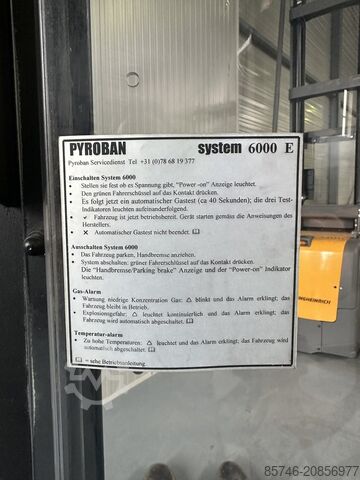 SWE 120 * DEMO !! Atex Pyroban EX 3G / Zone 2 !! NEUE Batterie !! BT SWE 120 * DEMO !! Atex Pyroban EX 3G / Zone 2 !! NEW battery !!