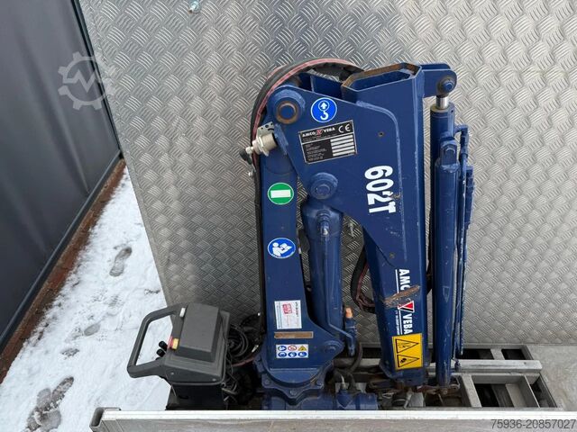 Platform truck with crane Iveco Daily 40C18 3.0 / Amco Veba 602T KRAAN / Euro 6...