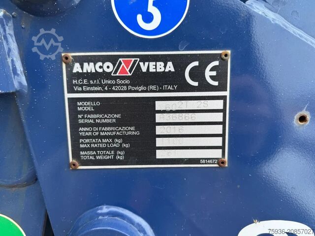 Platform truck with crane Iveco Daily 40C18 3.0 / Amco Veba 602T KRAAN / Euro 6...