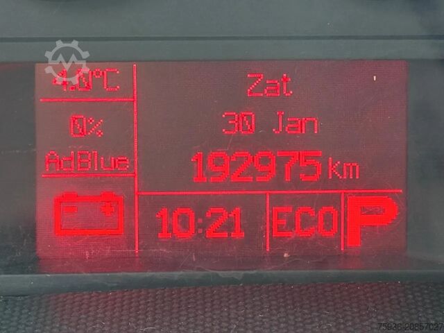 Platform truck with crane Iveco Daily 40C18 3.0 / Amco Veba 602T KRAAN / Euro 6...