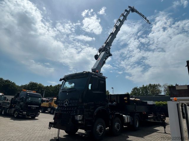 Heavy-duty truck MERCEDES-BENZ 2651 SZM+HIAB 638 Kran6x6 ausziehbarer Tieflader