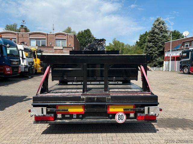Heavy-duty truck MERCEDES-BENZ 2651 SZM+HIAB 638 Kran6x6 ausziehbarer Tieflader