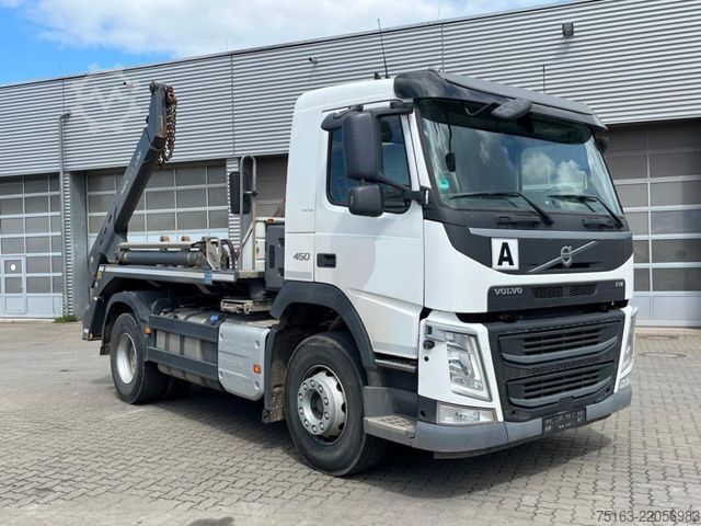 Skip truck VOLVO FM 450 4x2 Absetzkipper Meiller, Funk