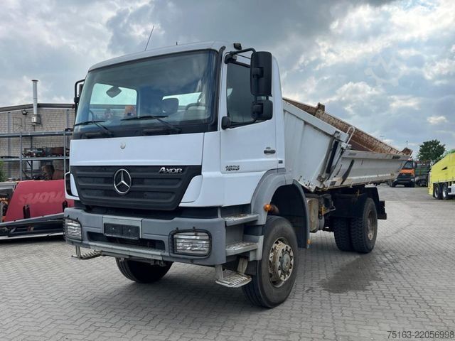 Tipper truck MERCEDES-BENZ Axor 1823 AK 4x4 2-Achs Allradkipper Meiller