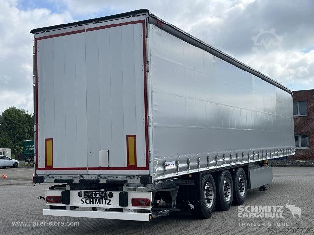 Open semitrailer with tarp Schmitz Cargobull Curtainsider Standard