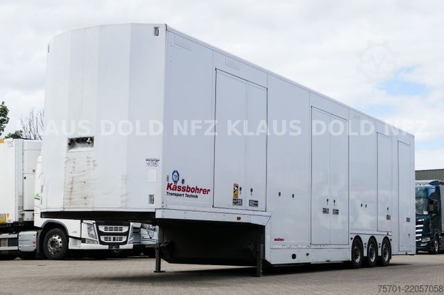 Car carrying semitrailer KÄSSBOHRER SP 9-16 geschlossener Autotransporter