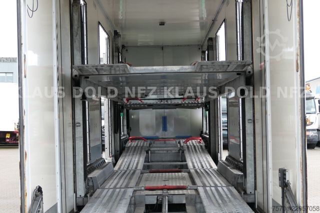 Car carrying semitrailer KÄSSBOHRER SP 9-16 geschlossener Autotransporter