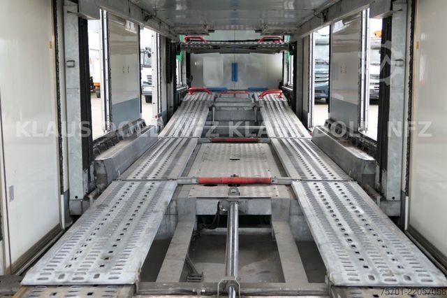 Car carrying semitrailer KÄSSBOHRER SP 9-16 geschlossener Autotransporter