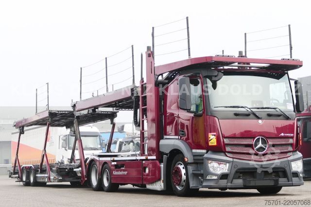Car carrier truck MERCEDES-BENZ Antos 2443 Autotransp. Kässbohrer Supertrans