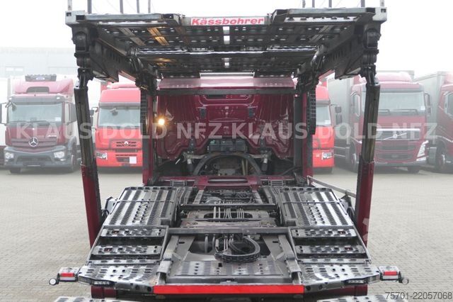 Car carrier truck MERCEDES-BENZ Antos 2443 Autotransp. Kässbohrer Supertrans